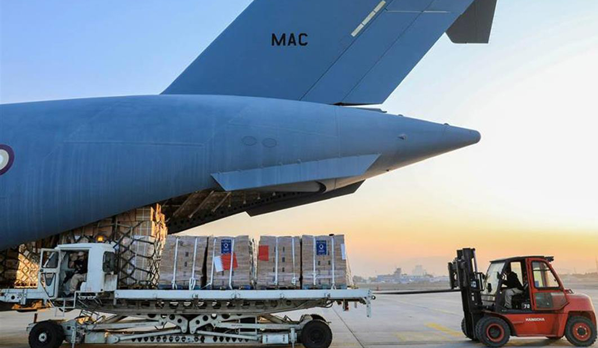 Qatar-France joint operation to send 40 tonnes of aid to Afghanistan
